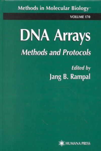 DNA Arrays: Methods and Protocols (Methods in Molecular Biology, 170)
