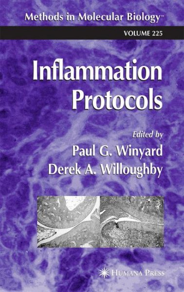 Inflammation Protocols (Methods in Molecular Biology, 225) cover