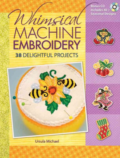 Whimsical Machine Embroidery cover