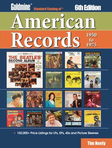 Goldmine Standard Catalog Of American Records, 1950-1975 cover