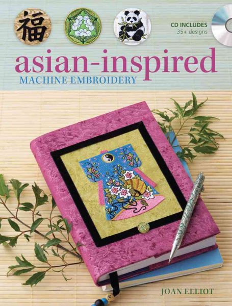 Asian-Inspired Machine Embroidery