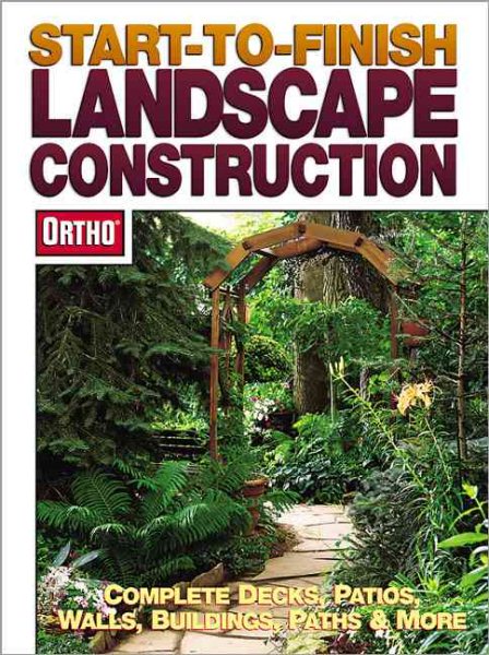 Start-to-Finish Landscape Construction cover
