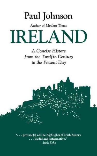 Ireland: A Concise History from the Twelfth Century to the Present Day cover