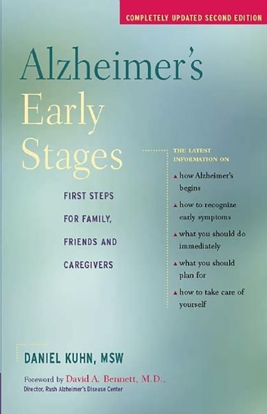 Alzheimer's Early Stages: First Steps for Family, Friends and Caregivers, 2nd edition cover