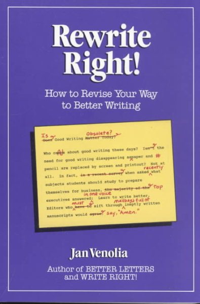 Rewrite Right! cover