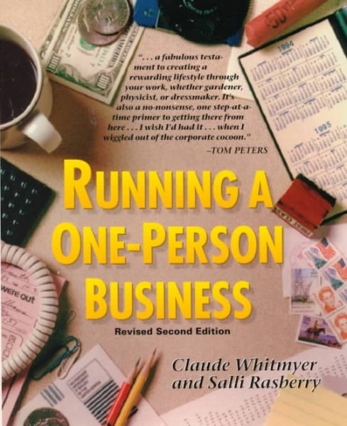 Running a One Person Business cover