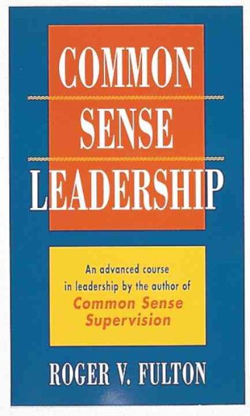 Common Sense Leadership cover