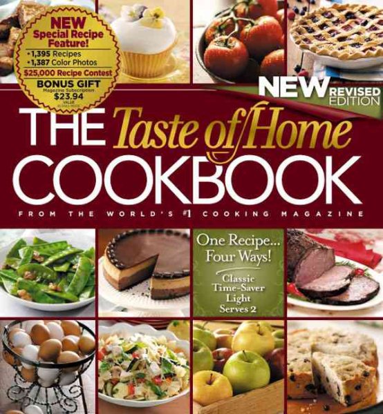 The Taste of Home Cookbook, Revised Edition cover