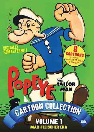 Popeye Cartoons Volume 1 cover