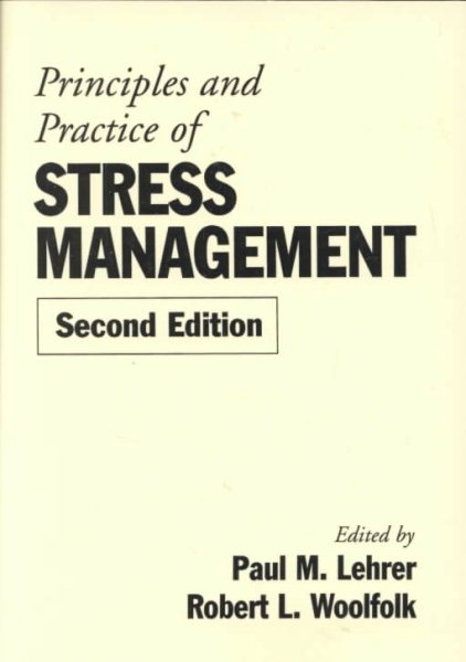 Principles and Practice of Stress Management, Second Edition cover