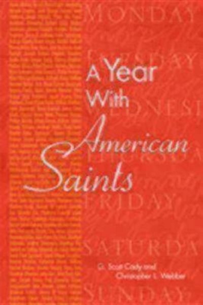 A Year with American Saints cover
