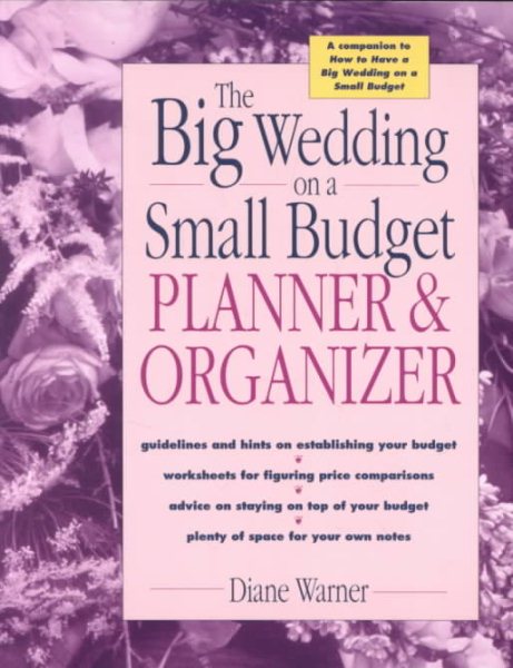 The Big Wedding on a Small Budget Planner & Organizer cover
