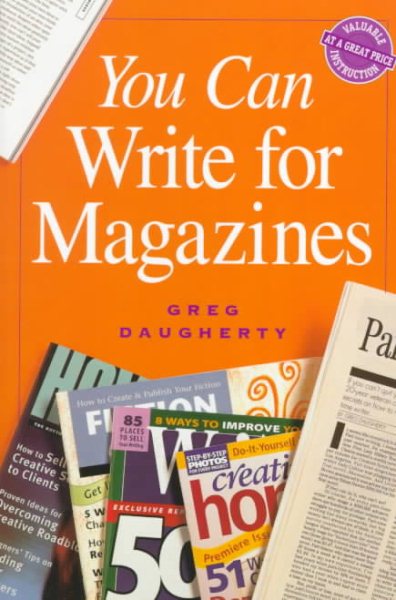You Can Write for Magazines cover