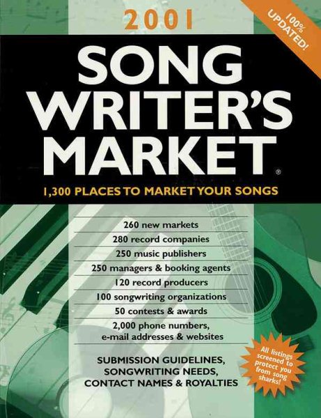 2001 Songwriter's Market (Songwriter's Market, 2001) cover