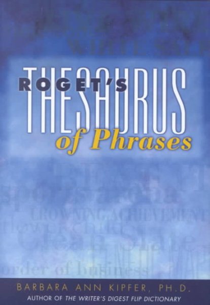 Roget's Thesaurus of Phrases cover