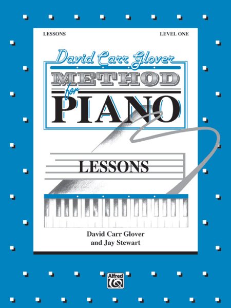 David Carr Glover Method for Piano Lessons: Level 1 cover
