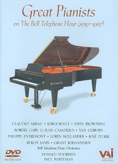 Great Pianists of the Bell Telephone Hour: 1959-1967 cover