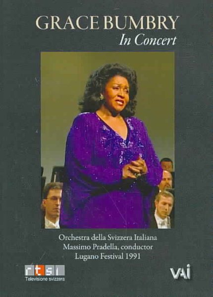 Grace Bumbry In Concert [DVD Video] cover