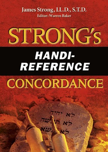 Strong's Handi-Reference Concordance (AMG Handi-Reference Series) cover