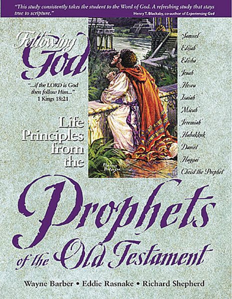Life Principles from the Prophets of the Old Testament (Following God Character Series) cover