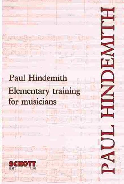 Elementary Training for Musicians (2nd Edition) cover