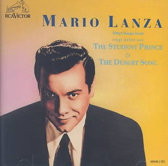 Mario Lanza Sings Songs From The Student Prince & The Desert Song / Romberg cover