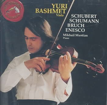 Schubert/Schumann/Bruch/Enescu cover