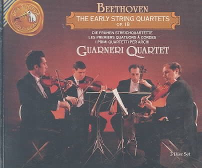 Beethoven: The Early String Quartets Op. 18 cover