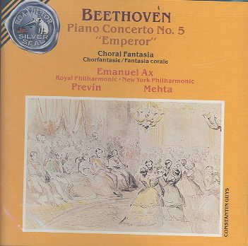 Beethoven: Piano Concerto No. 5, Emperor cover