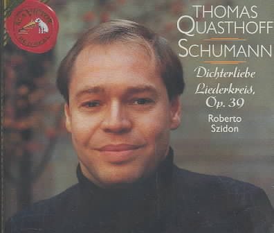 Schumann: Dichterliebe Op39; Liederkreis cover
