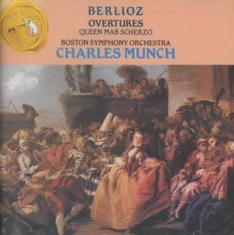 Berlioz: Overtures; Queen Mab Scherzo / Saint-Saens : Omphale's Spining Wheel , Op. 31 cover