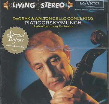 Dvorák, Walton: Cello Concertos cover
