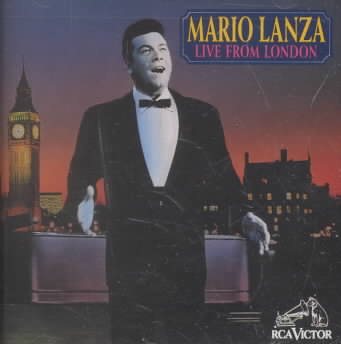 Mario Lanza Live from London cover