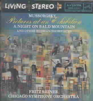 Mussorgsky: Pictures at an Exhibition, A Night on Bald Mountain and Other Russian Showpieces cover