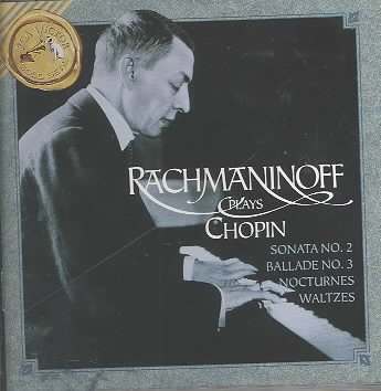 Rachmaninoff Plays Chopin cover