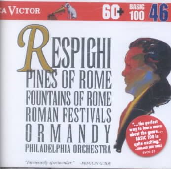 Respighi: Pines of Rome / Fountains of Rome / Roman Festivals cover