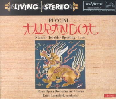 Puccini Turandot cover