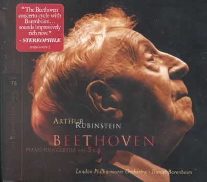 The Rubinstein Collection, Vol. 78: Piano Concertos Nos. 3 & 4 cover