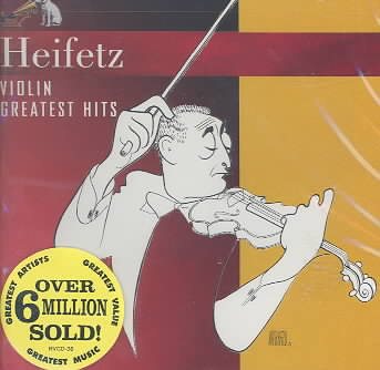 Heifetz Violin Greatest Hits cover