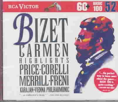 Bizet: Carmen - Highlights (RCA Victor Basic 100, Vol. 52) cover