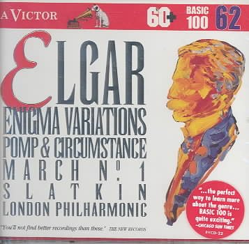 Elgar: Enigma Varations (RCA Basic 100, Vol. 62) cover