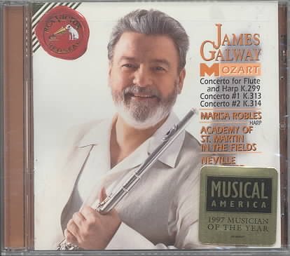 James Galway ~ Mozart · Flute Concertos cover