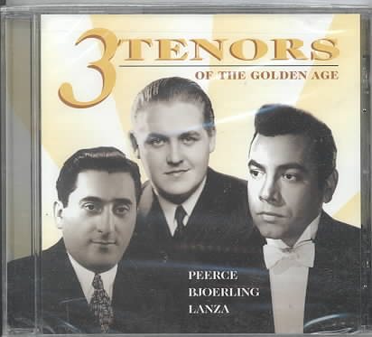 3 Tenors Of The Golden Age cover