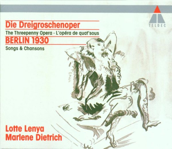 Die Dreigroschenoper (The Threepenny Opera); Berlin 1930 cover