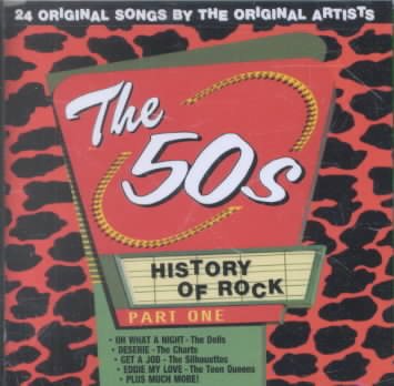 History of Rock 1: 50's cover