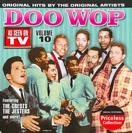 DOO WOP AS SEEN ON TV, Vol. 10 cover