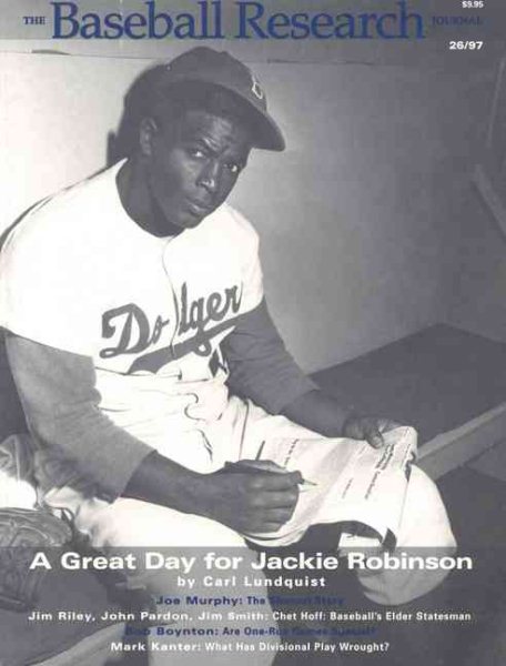 The Baseball Research Journal (BRJ), Volume 26 cover