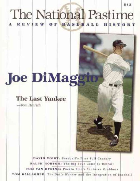 The National Pastime, Volume 19: A Review of Baseball History