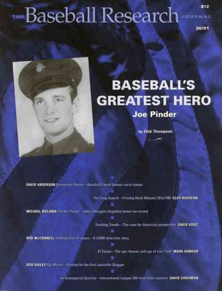 The Baseball Research Journal (BRJ), Volume 30 cover