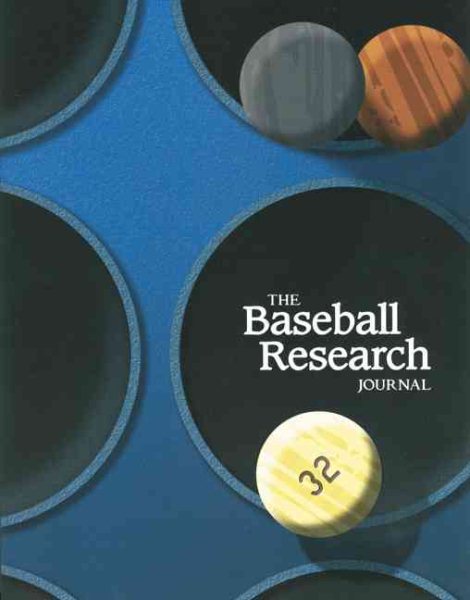 The Baseball Research Journal (BRJ), Volume 32 cover